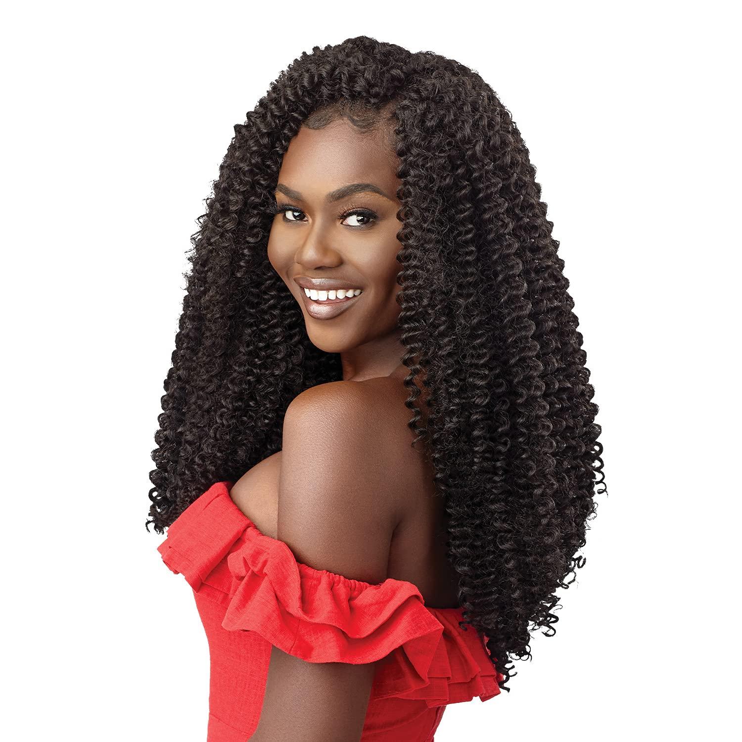 XPRESSION XPRESSION Outre Crochet Braids X-Pression Twisted Up Water Wave Fro Twist 22 2X (3-pack, 2T1B30)