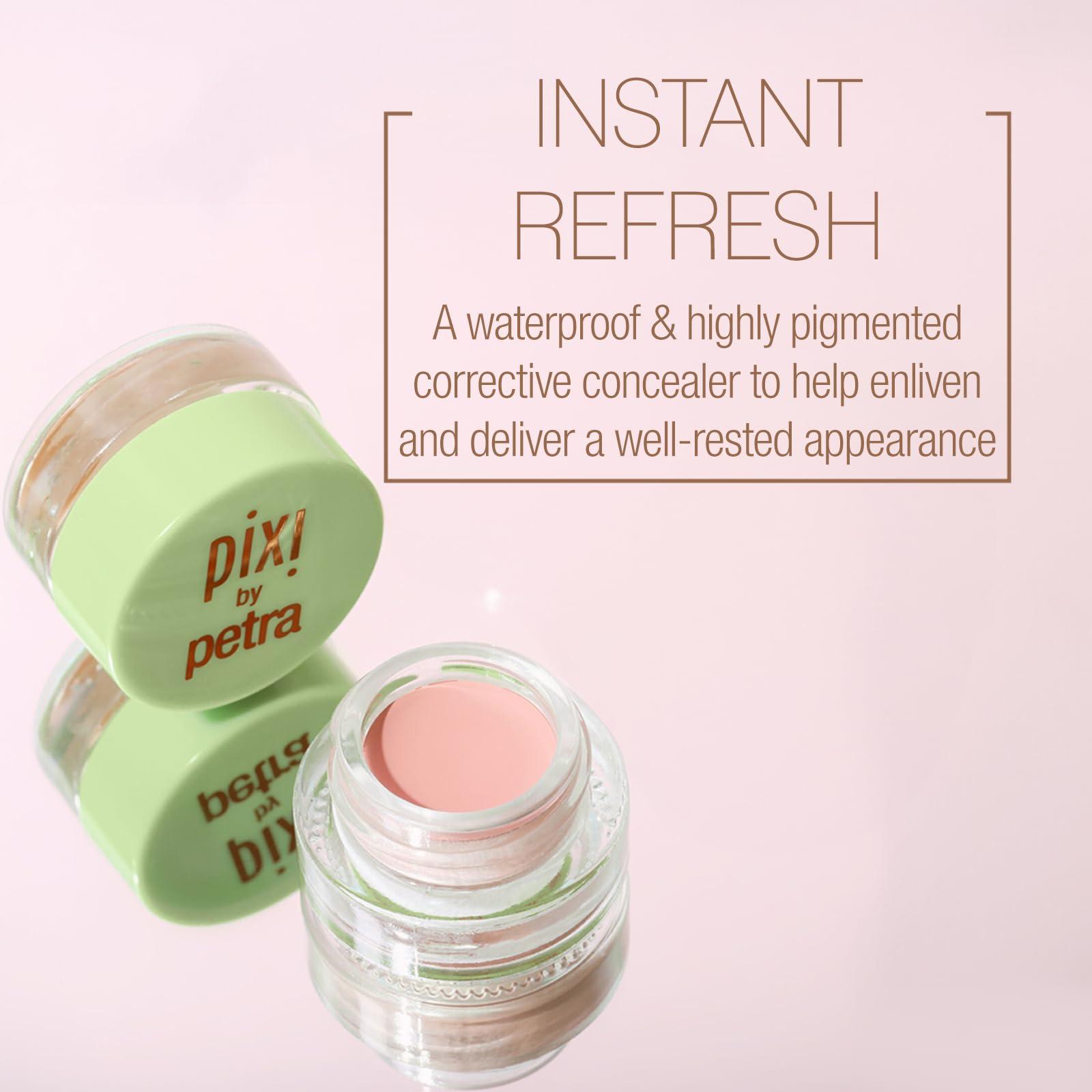 Pixi Pixi Beauty Correction Concentrate Duo - Brightening Peach & Awakening Apricot | Under Eye Colour Corrector | Illuminating Concealer | 0.1 Fl Oz Each