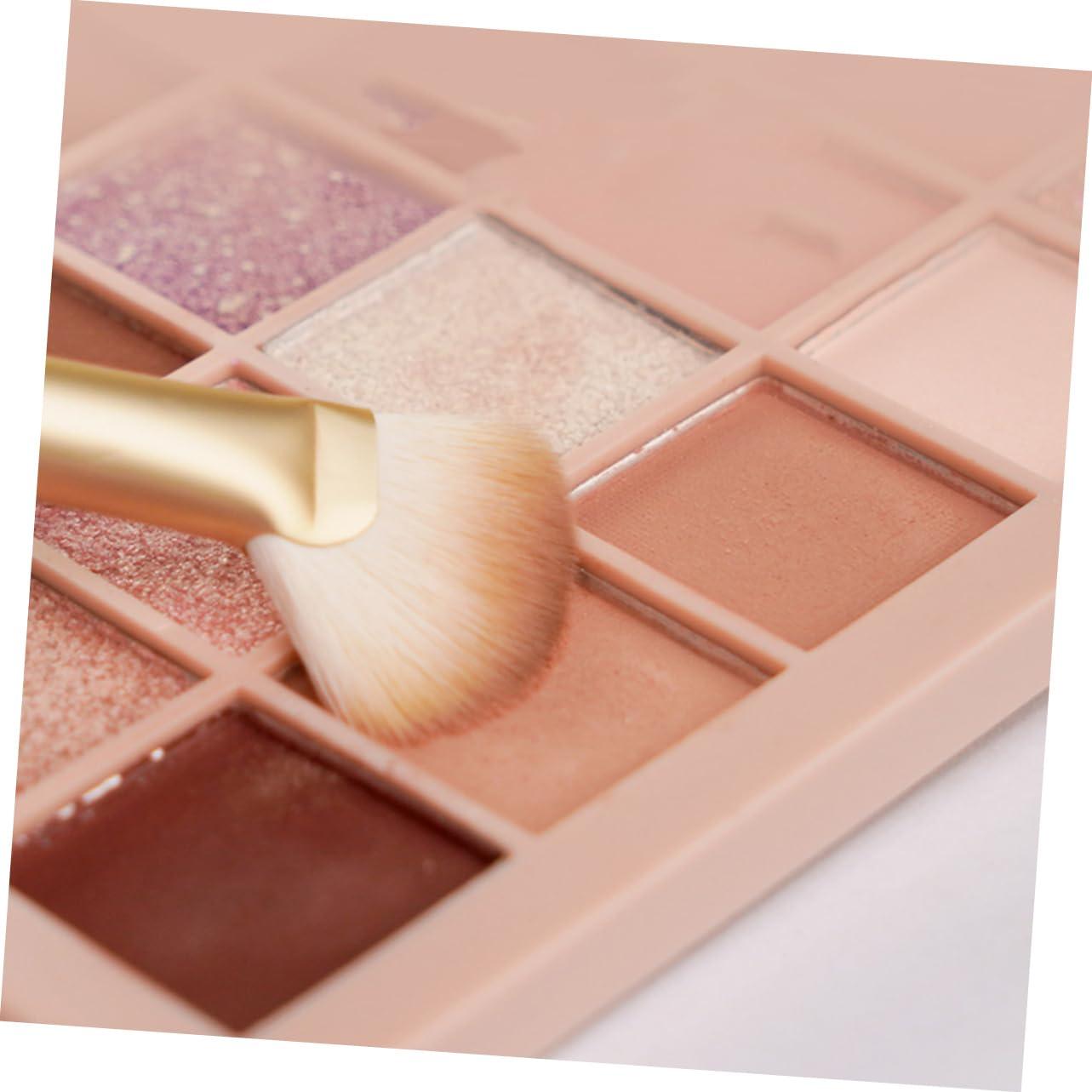 Hemoton Hemoton Angled Nose Contour Brush Kit 4 Pieces Makeup Brush for Foundation Concealer Save Time Quick Application