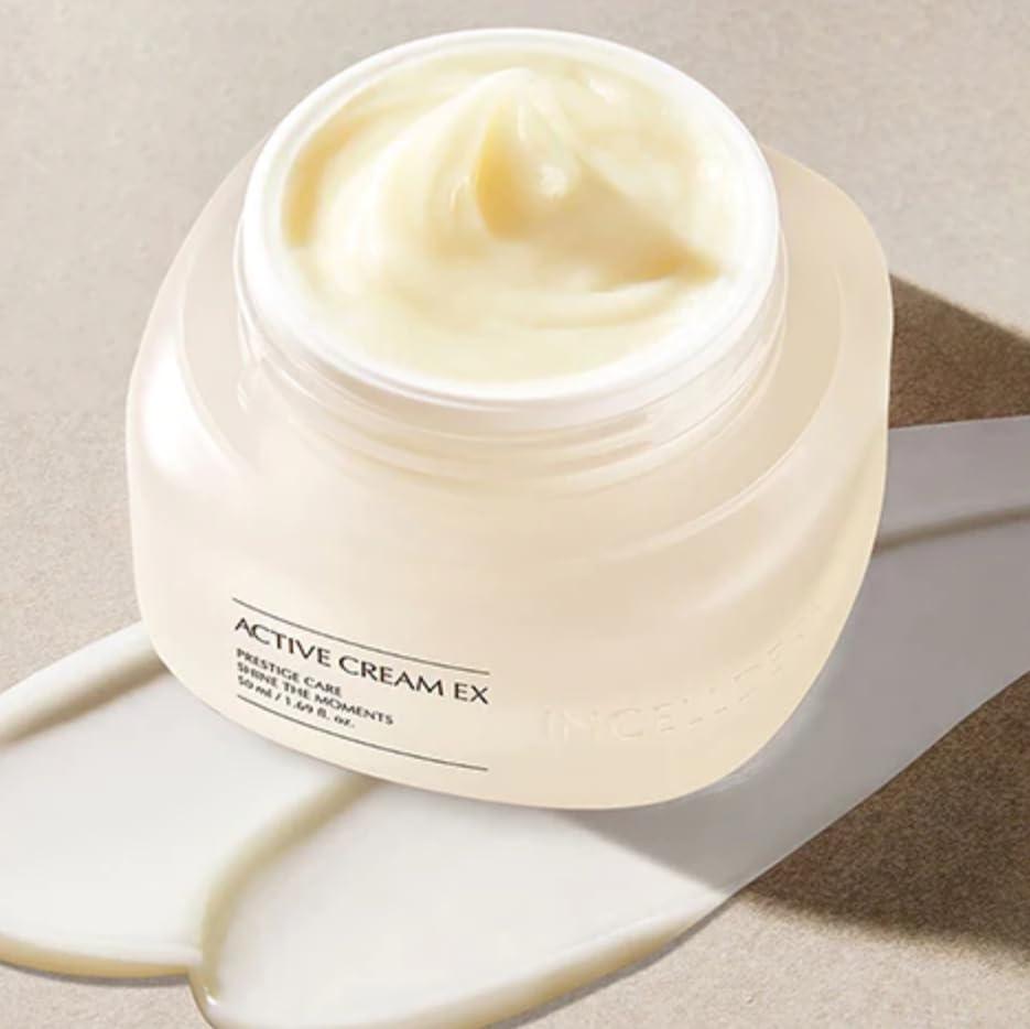 ZIOSTAND ZIOSTAND Incellderm Active Cream 50ml - Strengthen Skin Barrier, Plant Stem Cell, Intense Moisturizing, K-Beauty, Made in Korea