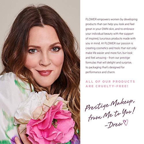 FLOWER BEAUTY FLOWER Beauty By Drew Barrymore Liquid Blush Makeup Bomb Color Drops -Silky Lightweight Formula + Gel Cream Blush for Cheeks - Radiant + Glossy Finish - Buildable + Lightweight Formula - Cruelty-Free + Vegan (Cinnamon)