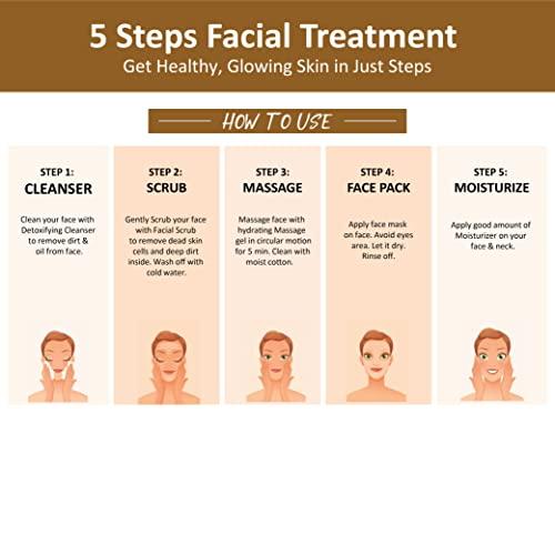 OxyGlow Oxyglow Golden Glow Radiance Pearl Facial Kit, 260G