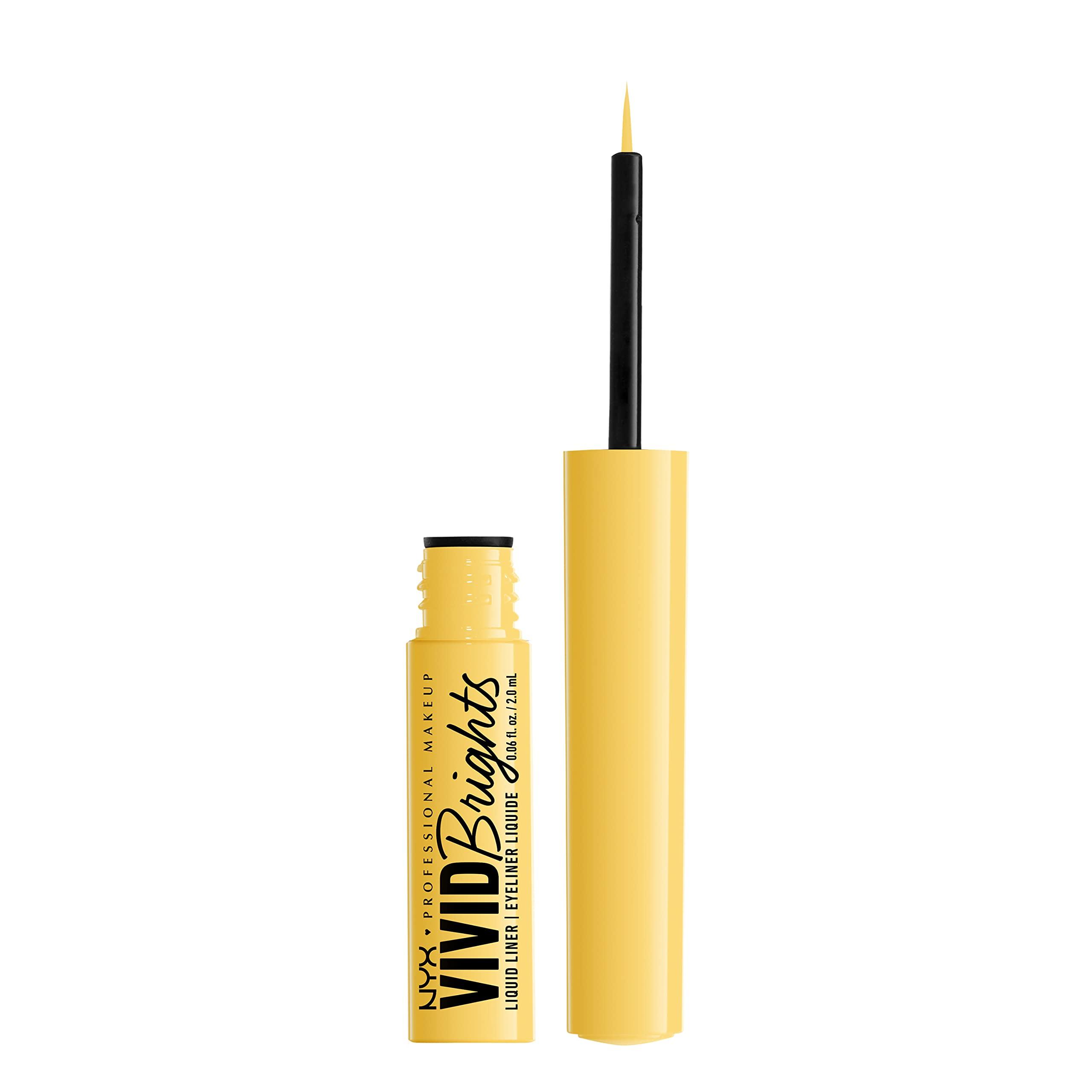 NYX PROFESSIONAL MAKEUP NYX PROFESSIONAL MAKEUP Vivid Brights Liquid Liner, Smear-Resistant Eyeliner with Precise Tip - Had Me At Yellow