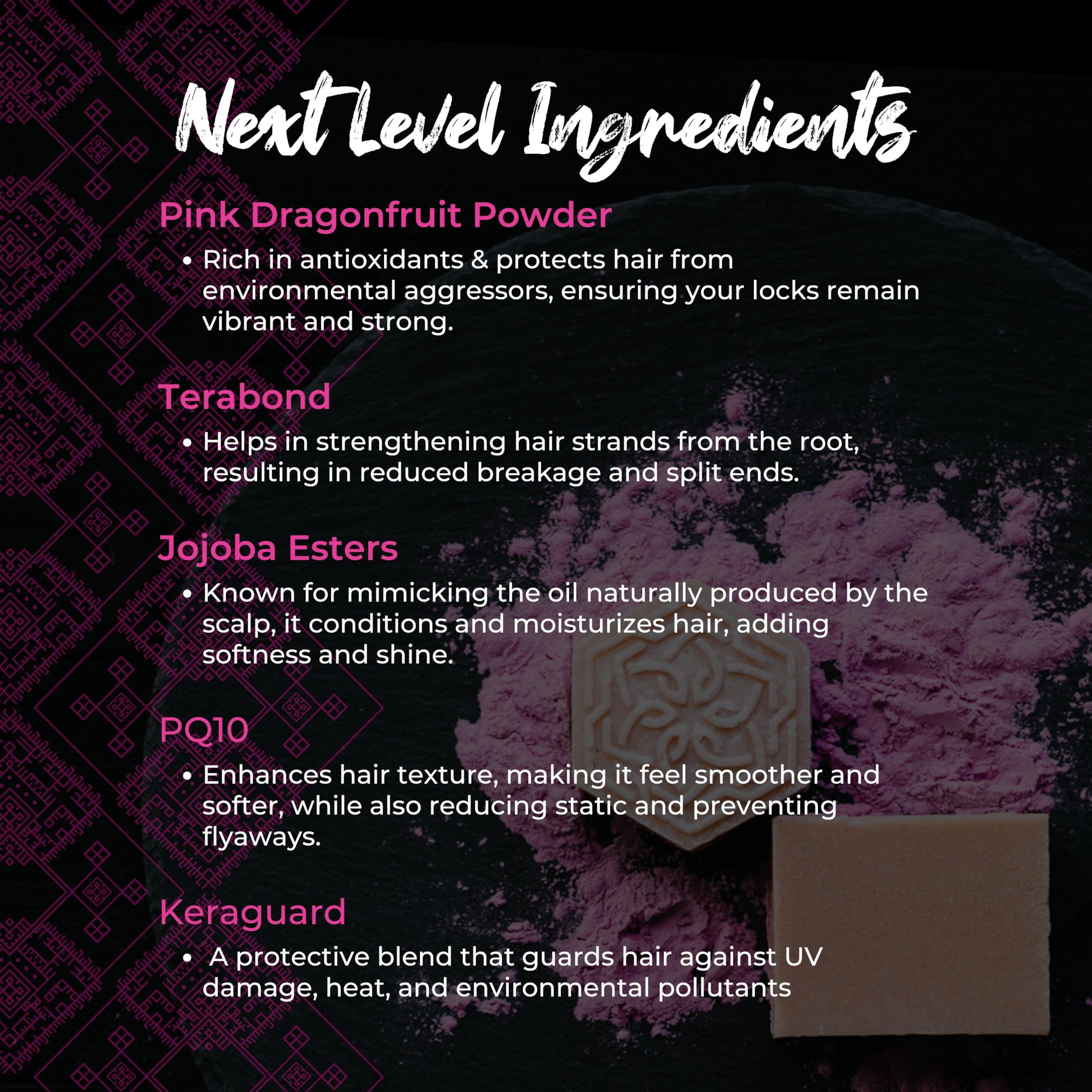 Viori Viori Coconut Bliss Advanced Repair and Moisturizing Shampoo Bar - Made with Rice Water for Hair Growth - Handcrafted Sulfate Free Shampoo