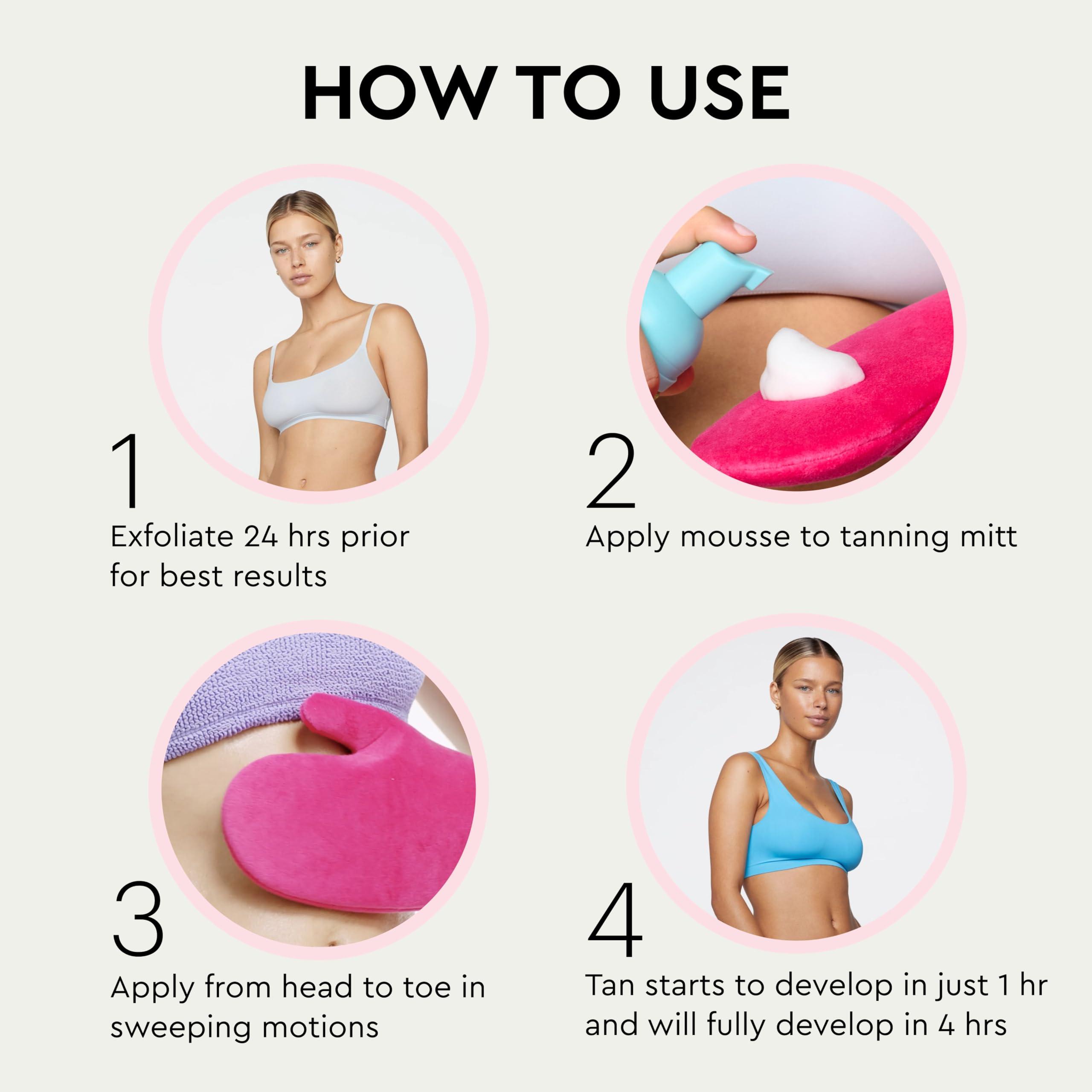 Tanologist Tanologist Express Self Tan Mousse, Extra Dark - Hydrating Sunless Tanning Foam, Vegan and Cruelty Free - 6.76 Fl Oz