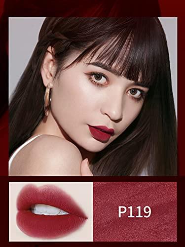 COLORKEY COLORKEY Matte Liquid Red Lipstick Lip Stain Long Lasting Waterproof Lip Gloss Soft Long Lasting Matte Lip Stain Lip Tint Lip Makeup for Girls and Women (P119)