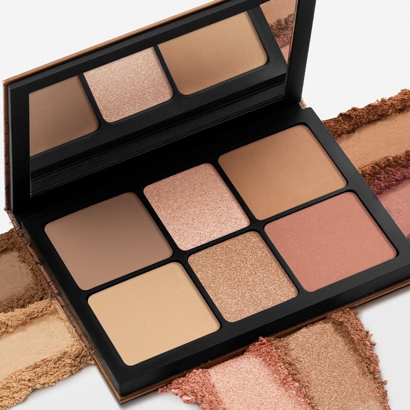 Smashbox Smashbox The Cali Palette | All-in-one Contour Kit that Sculpts, Highlights + adds Glow with Versatile Shades, 0.69 Ounce, Light to Medium