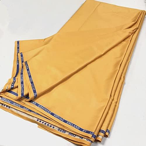 Generic MSBRIC 10Yards Cashmere Cotton Material for Men Cloth African Soft Cashmere Wool Men Fabric with Men Material for Man Garment Color 4732