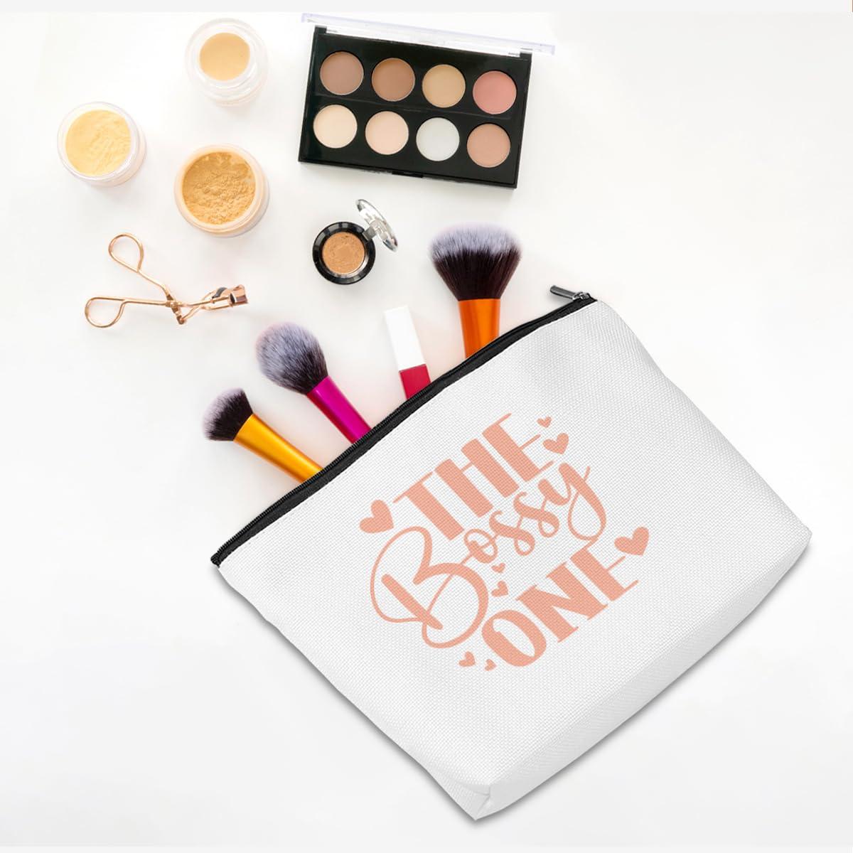 CQM Funny Girls Weekend Gifts Girls Trip 2024 Makeup Bag Girls Trip Gifts Favors Summer Gifts Cosmetic Bag Toiletry Bag Zipper Pouch Weekender Bags for Women Sister Friendship Bachelorette Party Birthday