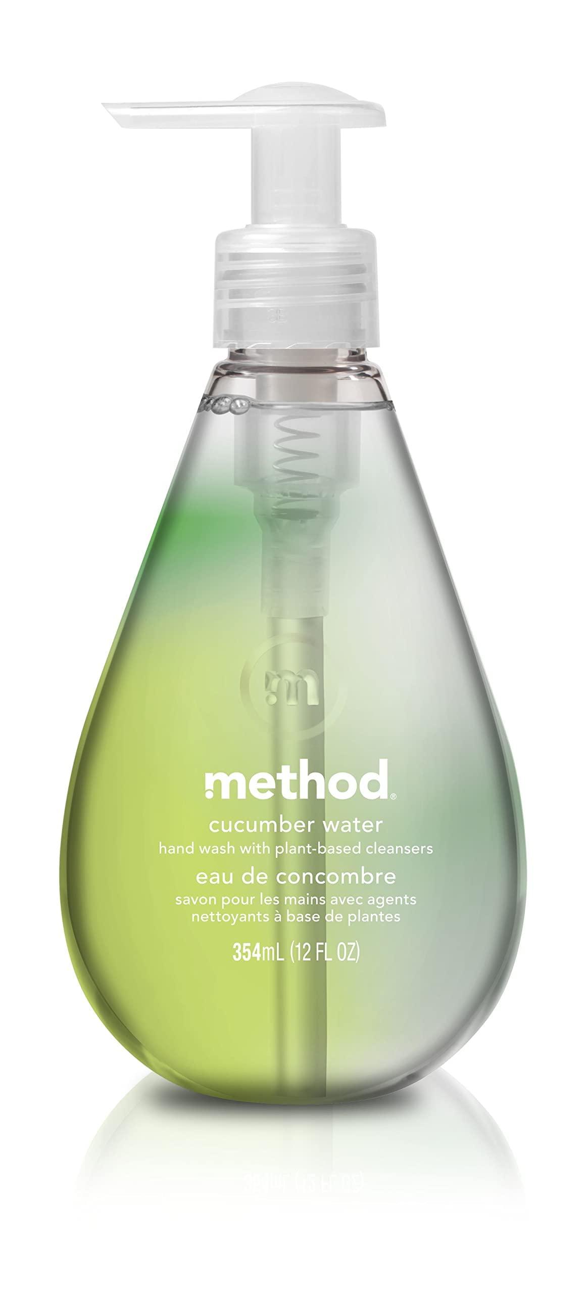 Method Method Gel Hand Soap, Cucumber, 12 Ounce