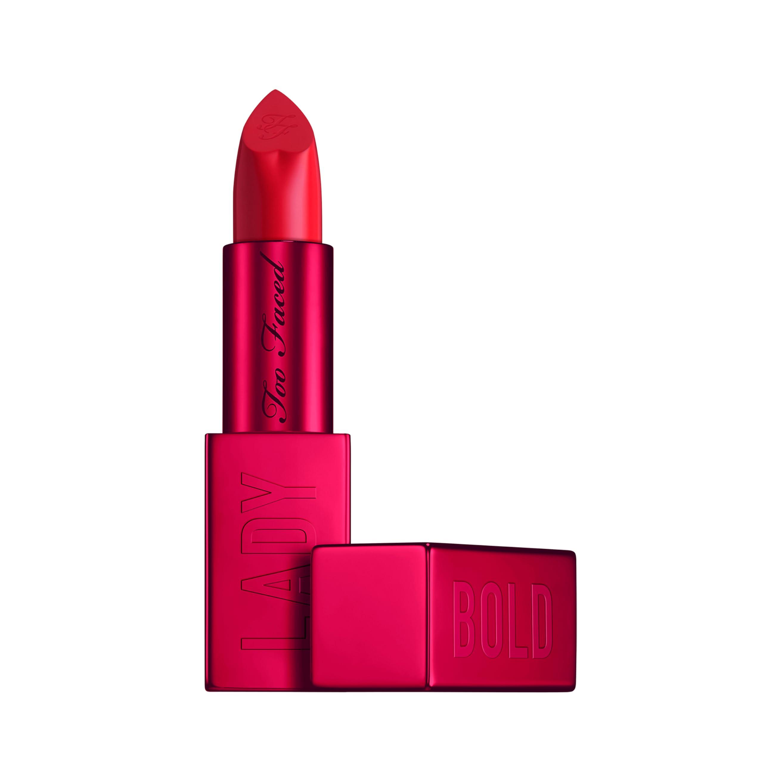 Too Faced Too Faced Lady Bold Cream Lipstick | Lightweight, Vegan + Cruelty Free, Lady Bold