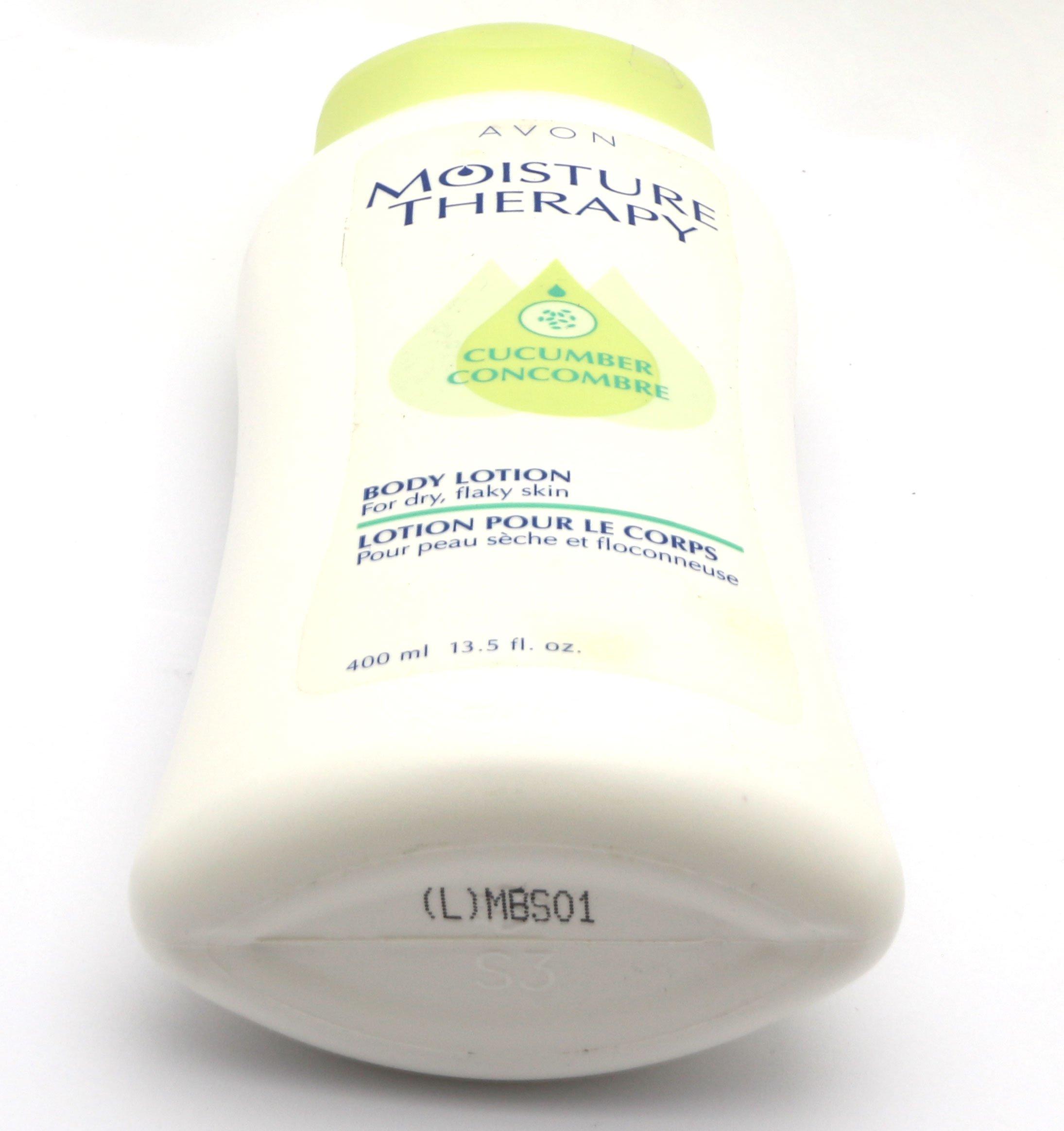 AVON Avon Moisture Therapy Body Lotion Dry Flaky Skin Cucumber