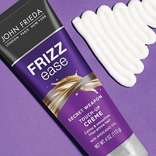 John Frieda John Frieda Frizz Ease Secret Weapon Touch-Up Crme - Anti-Frizz Styling Cream for Smooth, Frizz-Prone Hair, 4 Oz
