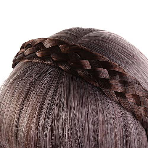 Kopida Kopida Ponytail Braided Hair Headband Hair Hoop Hair Accessories, Braided Headband Chunky Wide Hairband