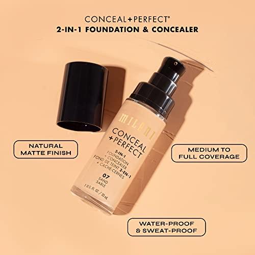 Milani Conceal + Perfect 2-In-1 Foundation and Concealer 06A Deep Beige