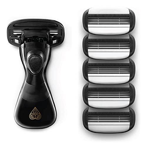 Manscaped Refining The Gentleman MANSCAPED The Ultra Smooth Package, Male Hygiene Shaving Bundle With Groin Razor, Shaving Gel, and Exfoliator