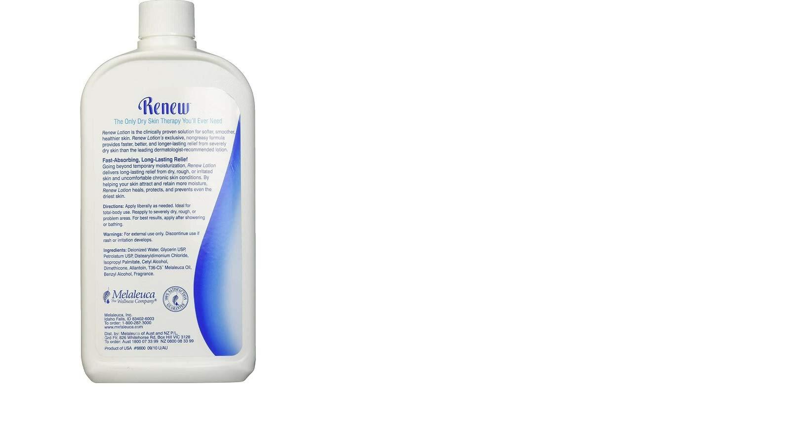 DKLECHUI Melaleuca Renew Intensive Skin Therapy Lotion 20oz - Value Size 2-Pack#