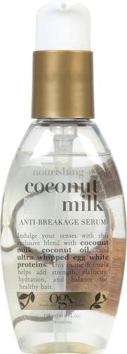 OGX OGX Nourishing + Coconut Milk Anti-Breakage Serum, 4 Fl Oz (Pack of 2)