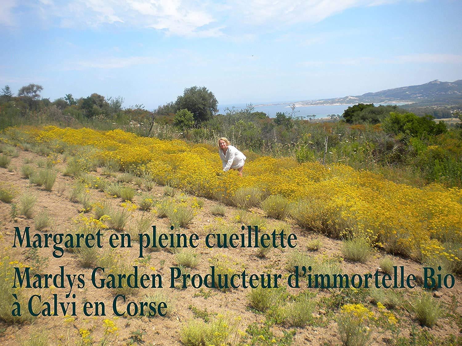 MARDYS GARDEN MARDYS GARDEN Handcrafted multifunction Immortal Dry Oil 15ml - ORGANIC Oil for Hair, Face, Body - Revives and Revitalizes - Made in FRANCE