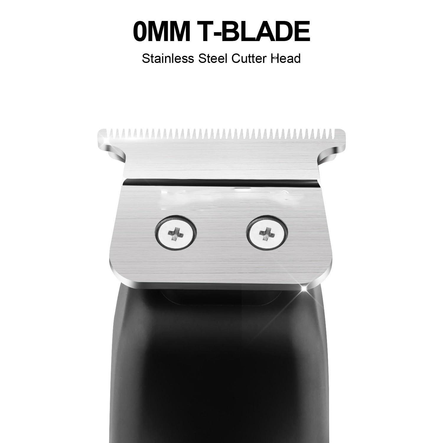 Generic Generic Hair Clippers Zero Gap Cutter Electric Hair Clipper Professional USB Rechargeable Men\'s Hair Cutting Machine