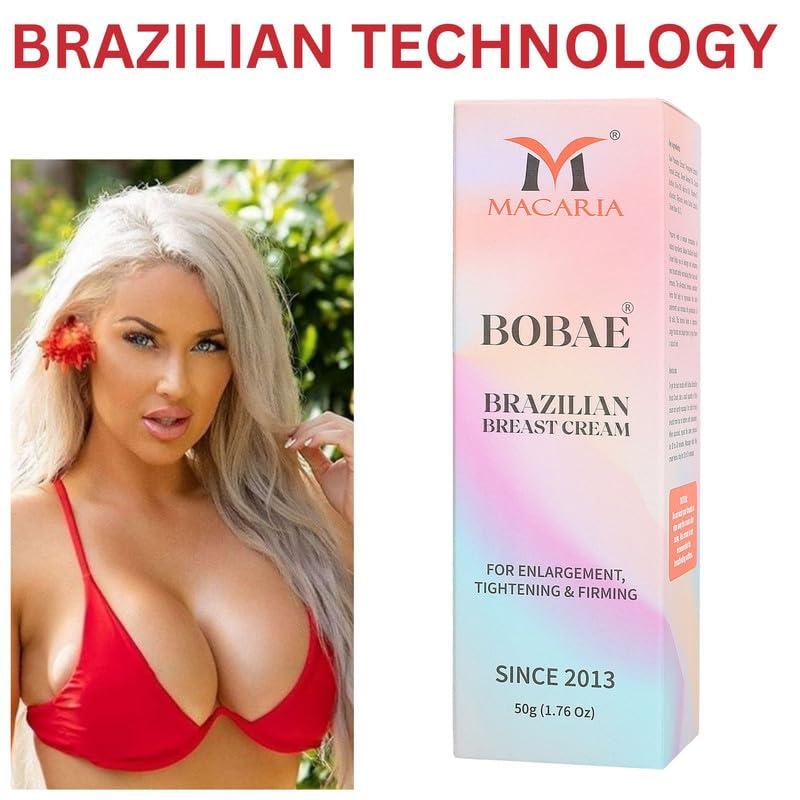 MACARIA Bobae Breast Enhance Cream,Sexy breast Larger boobs Breast Enhancement Cream | Bust Growth Cream for Women Enlargement Firming and Lifting Bust Cream Skin Care Supplement for Beauty Body Shape