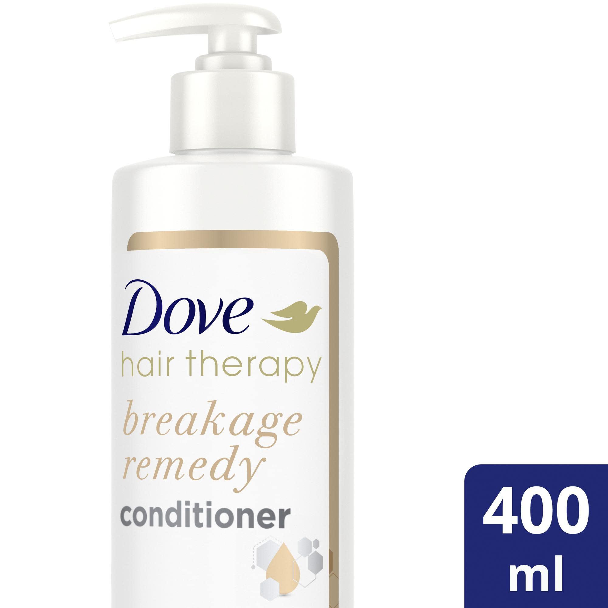 Dove Dove Hair Therapy Conditioner for Damaged Hair Breakage Remedy Hair Conditioner with Nutrient-Lock Serum 13.5 fl oz