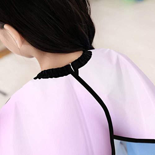 JIUCHUAN Lilac Flowers Blossom Spring Macro Barber Cape,kids Salon Hairdresser Apron Water Resistant Hairdressing Capes Hair Cutting Styling Barbers Tool Haircut Aprons,39x47 Inch