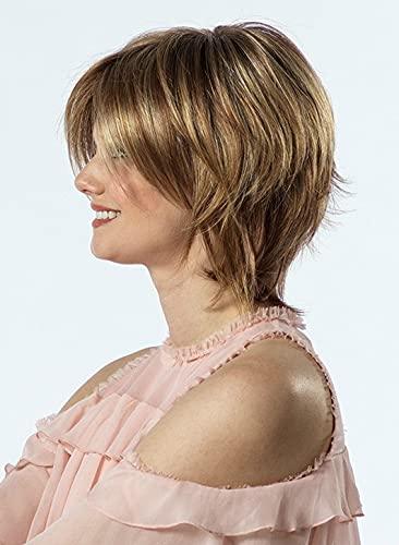 Generic Toupee For Men Hair Piece For Men Swiss Lace Front Mens Toupee Natural Hairline Remy Human Hair Replacement System (7x9\'\'-90% Light Density, 5# Medium Light Brown)