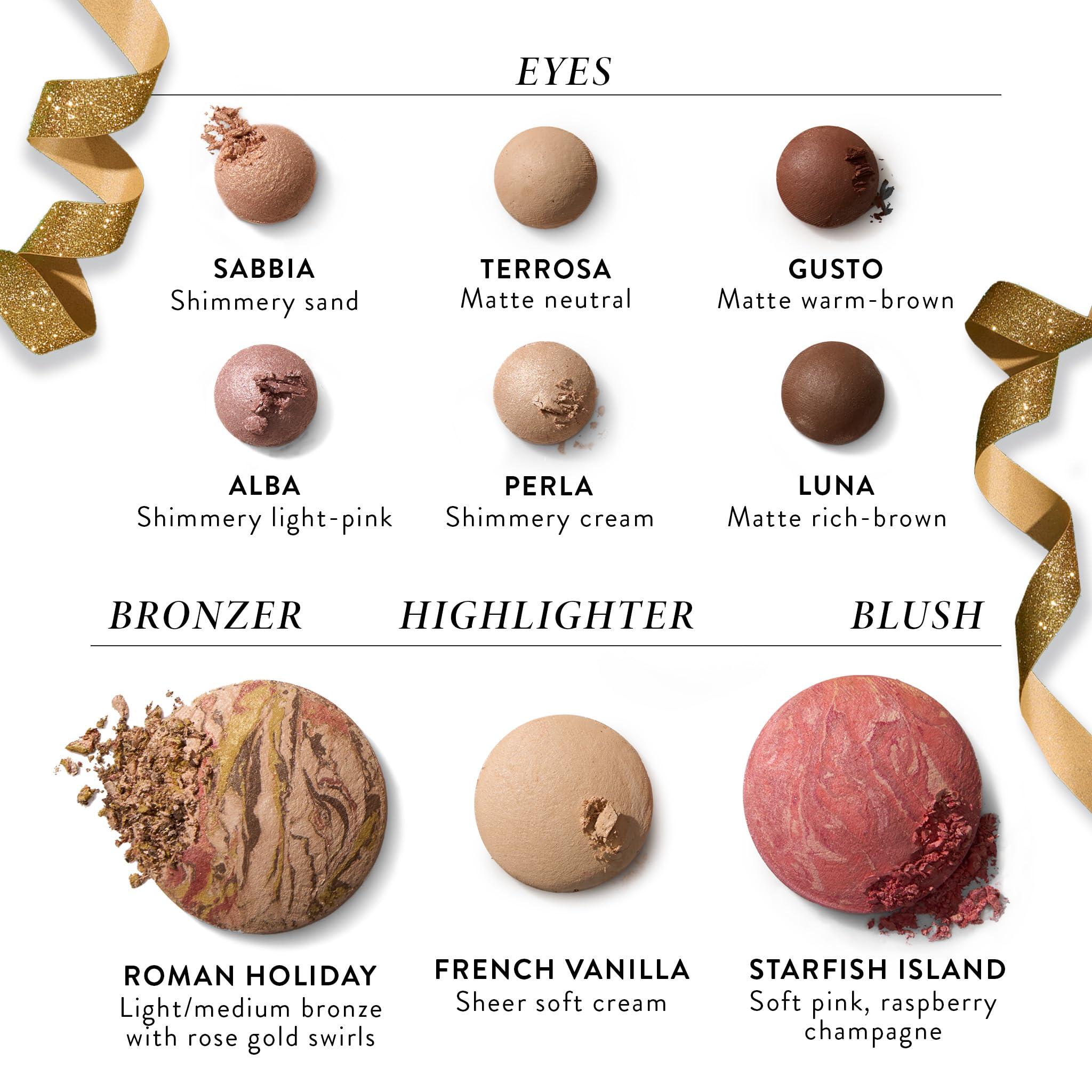 LAURA GELLER NEW YORK LAURA GELLER NEW YORK The Best of the Best Baked Palette - Tuscan Dreams - Full Size - Includes Bronzer, Blush, Highlighter and 6 Eyeshadows - Travel-Friendly