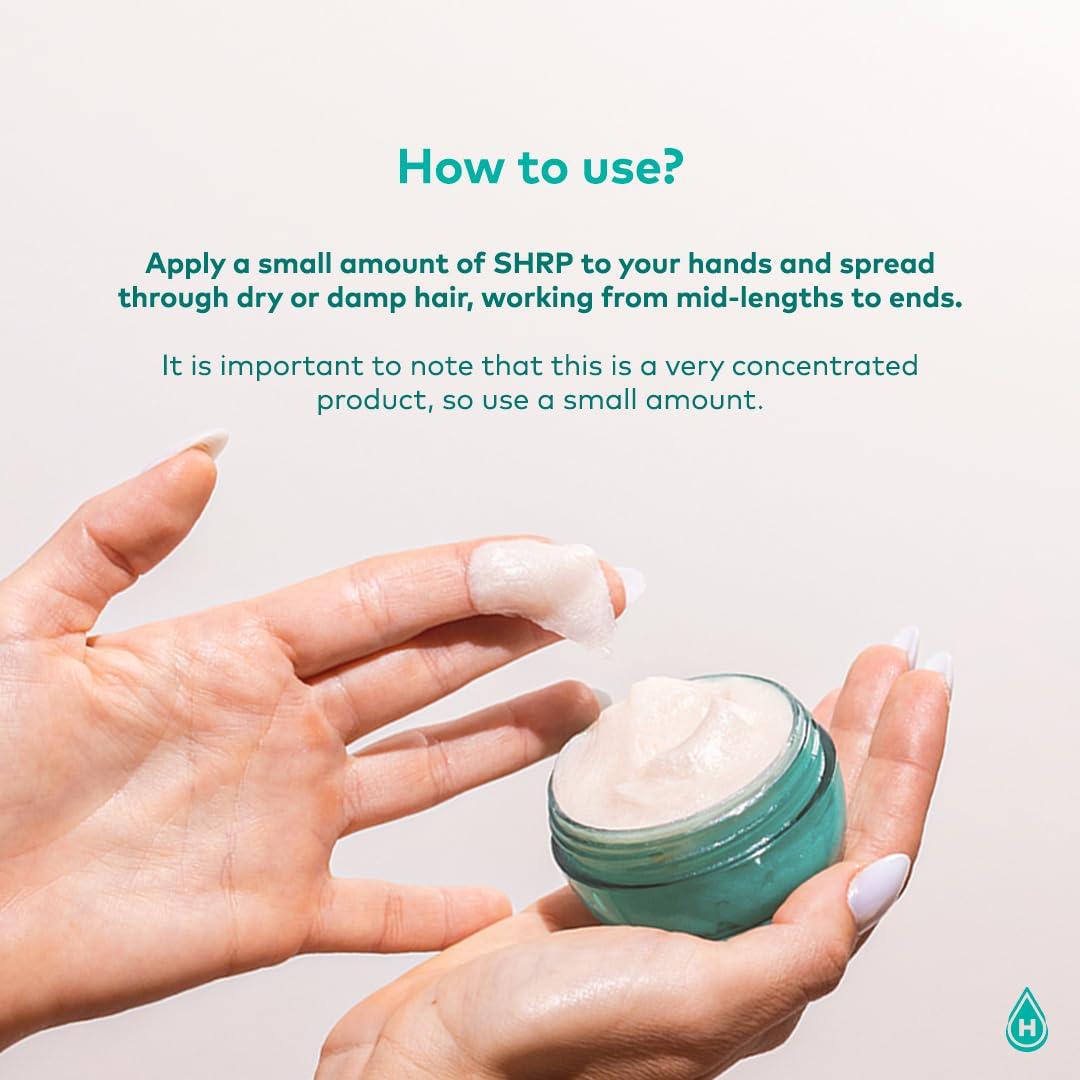 Hidratei Brazilian Beauty Hair Protein Cream | Damaged & Dry Hair Treatment | Split End Repair | Deep Hydration | Leave in Treatment | Moisturize and Shine | Hair Repair 1.76 Oz.