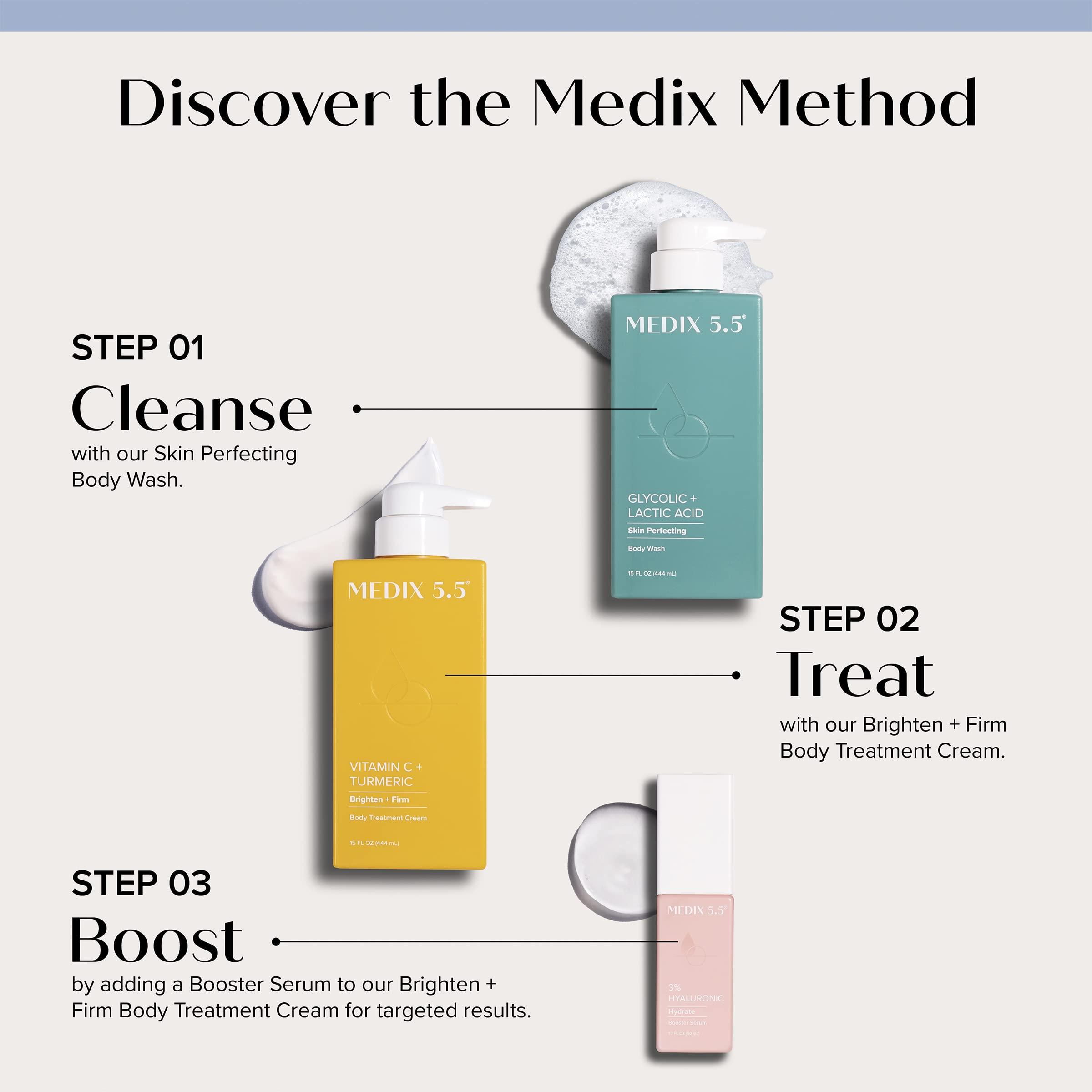 Medix 5.5 MEDIX 5.5 Vitamin C Cream Face Lotion & Body Lotion Moisturizer | Anti Aging Skin Care Firming & Brightening Cream Diminishes The Look Of Uneven Skin Tone, Age Spots, & Sun Damaged Dry Skin, (2-Pack)