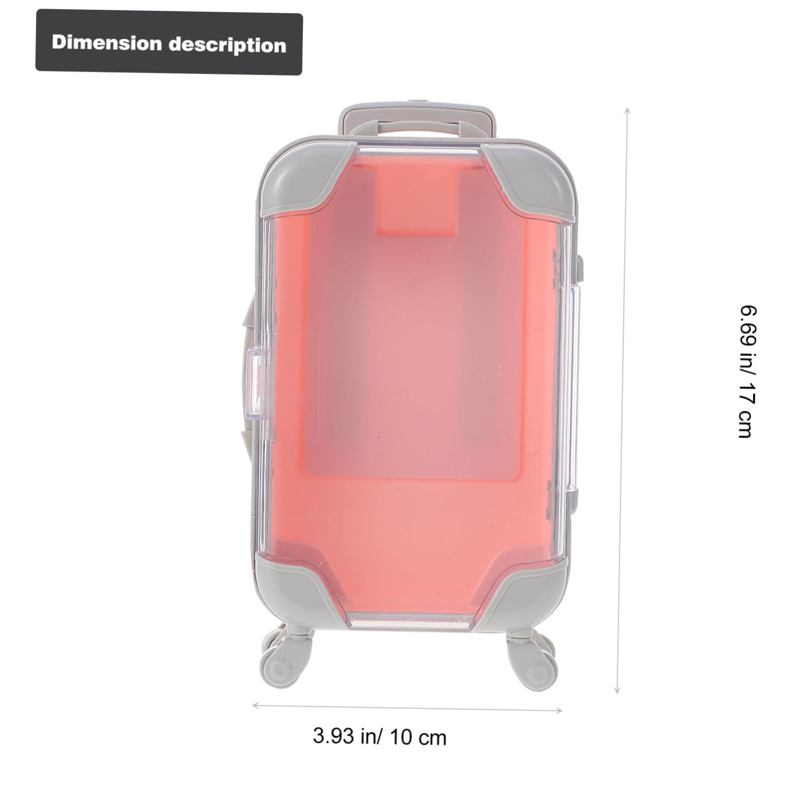 MERRYHAPY MERRYHAPY Elegant Lash Organizer Compact Suitcase Eyelash Box Portable Lash Storage Durable Plastic Holder