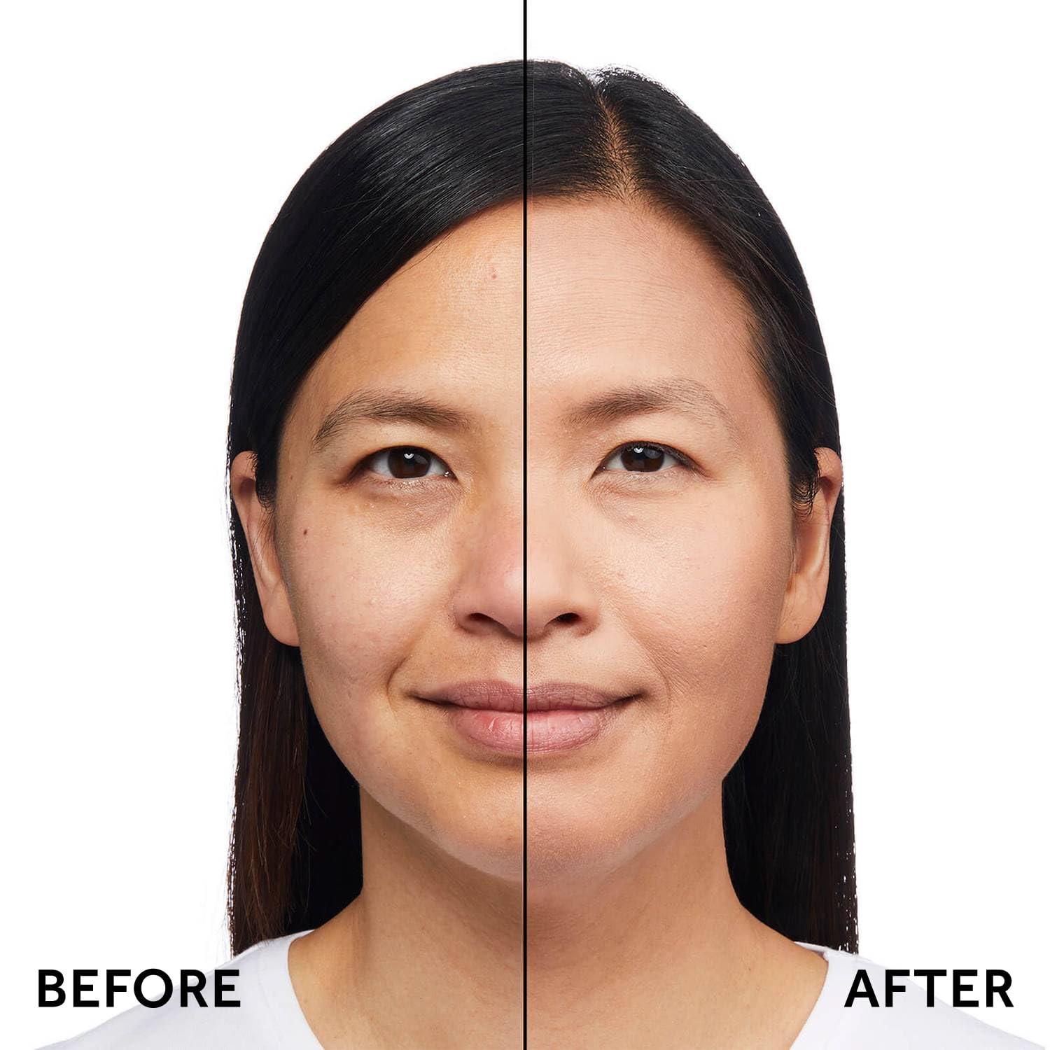 No7 No7 Lift & Luminate Triple Action Serum Foundation - Sandalwood - Liquid Foundation Makeup with SPF 15 for Dewy, Glowy Base - Radiant Serum Foundation for Mature Skin (30ml)