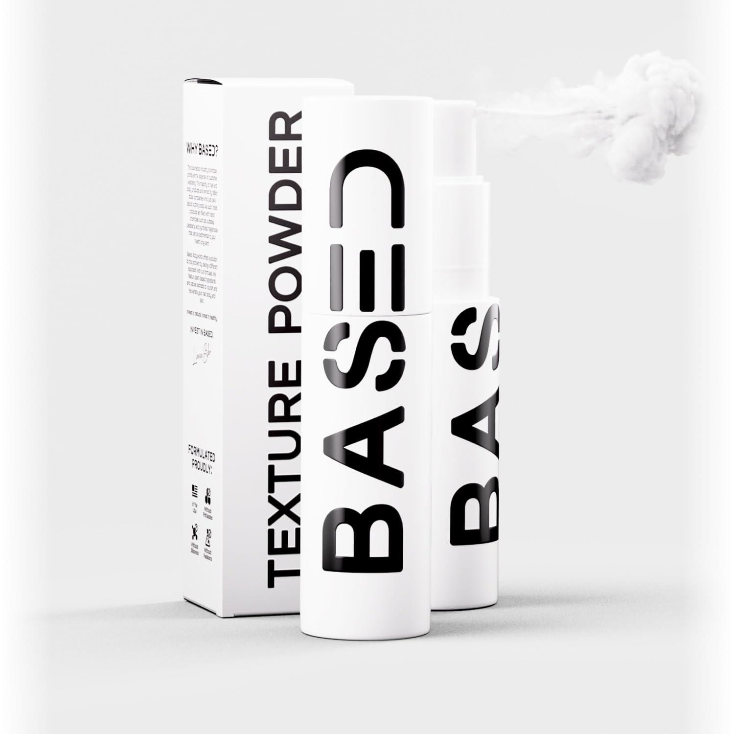 BASED BODYWORKS BASED BODYWORKS Hair Texturizing Powder, Lightweight & Volumizing Hair Styling Powder with Matte Finish, Add Texture to Hair with Medium Hold, Best for Hair Under 6 Inches, (1.69oz Bottle, Pack of 1)