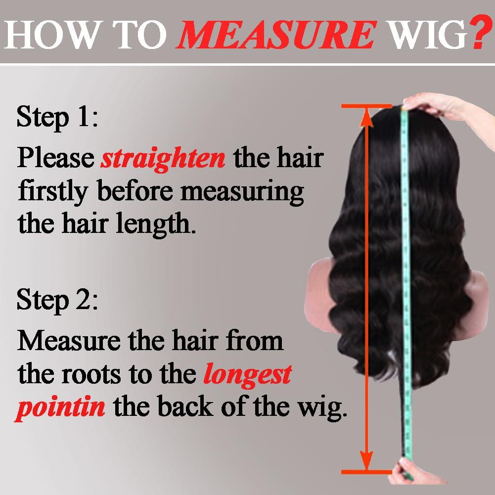 Naddaka Body Wave Lave Front Wigs Human Hair Pre Plucked 13x4 HD Transparent Lace Frontal Human Hair Wig with Baby Hair 180% Density Lace Front Body Wave Wigs Natural Black 22 Inch