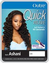 Outre Outre Synthetic Hair Half Wig Quick Weave Ashani (DRRED)