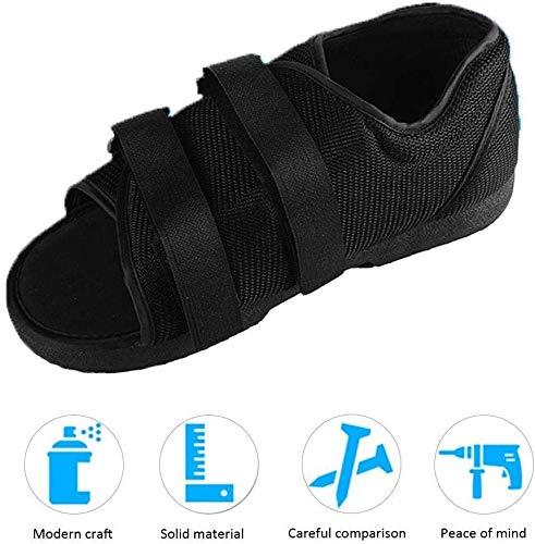 QMZDXH QMZDXH Post-Op Shoe,Orthopedic Sandal Post-Op Slipper Operative Shoe Walking Splint Brace Broken Toe Foot Fracture Boot Shoe for Injured Foot