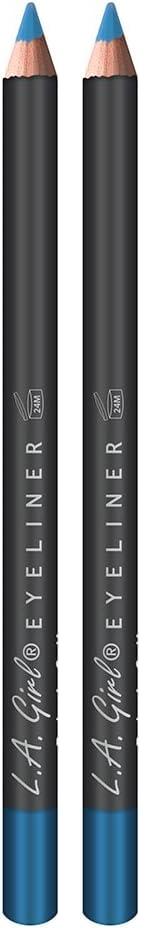 L.A. Girl L.A. Girl Eyeliner Pencil, Sky Blue GP624 (Pack of 2)