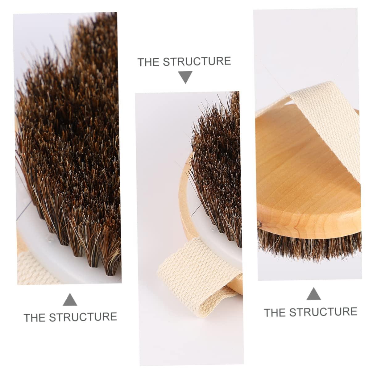 Ipetboom Ipetboom Bath Brush Caress Body Wash Waxing Kit Exfoliating Hand Brush Cleaner Sponge Dry Scrub Brush for Body Razor Bump Treatment Body Scrub Brush Tanning Mitt for Back Spa Brush