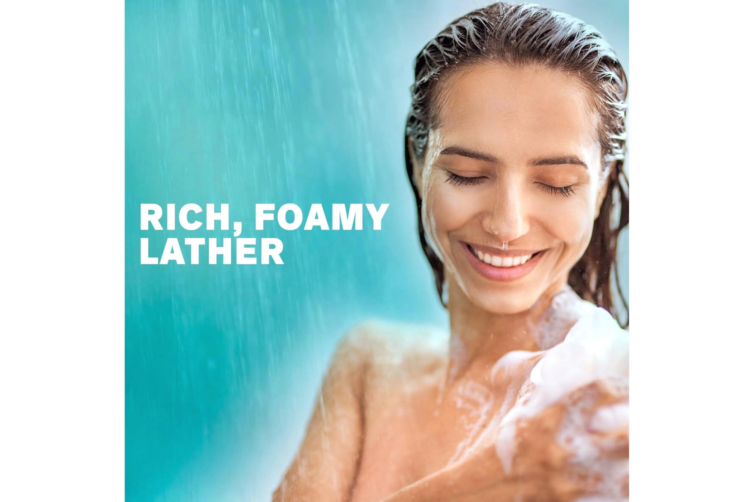 Zest Zest Body Wash Aqua with Vitamin-E Hydrating 18 Ounce (Pack of 3)