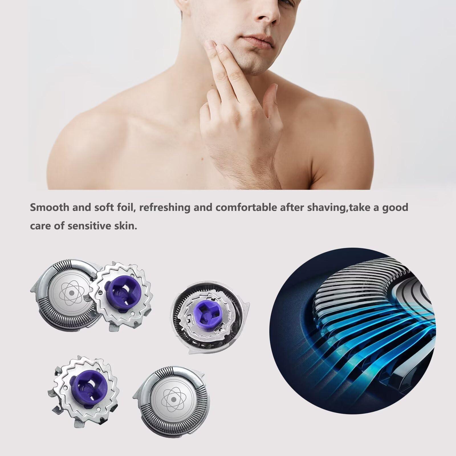 Misimain 3Pack Upgraded HQ8 Replacement Heads for Philips Norelco Aquatec Shaver Razor Blades AT810 AT811 AT814 AT815 AT830 AT880 AT890 AT890 AT891 AT895