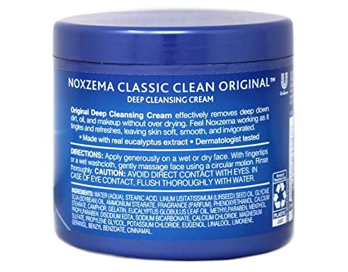 Noxzema NOXZEMA Deep Cleansing Cream, 12 Ounce (Pack of 2)