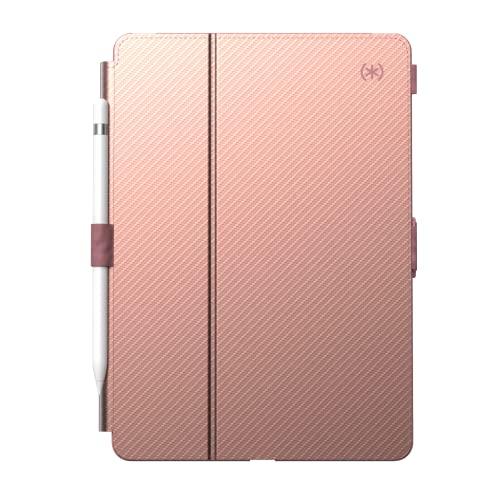 Speck Speck Products iPad 10.2" Stylefolio with Microban (Metal Gold Rose/Lipstick Pink)