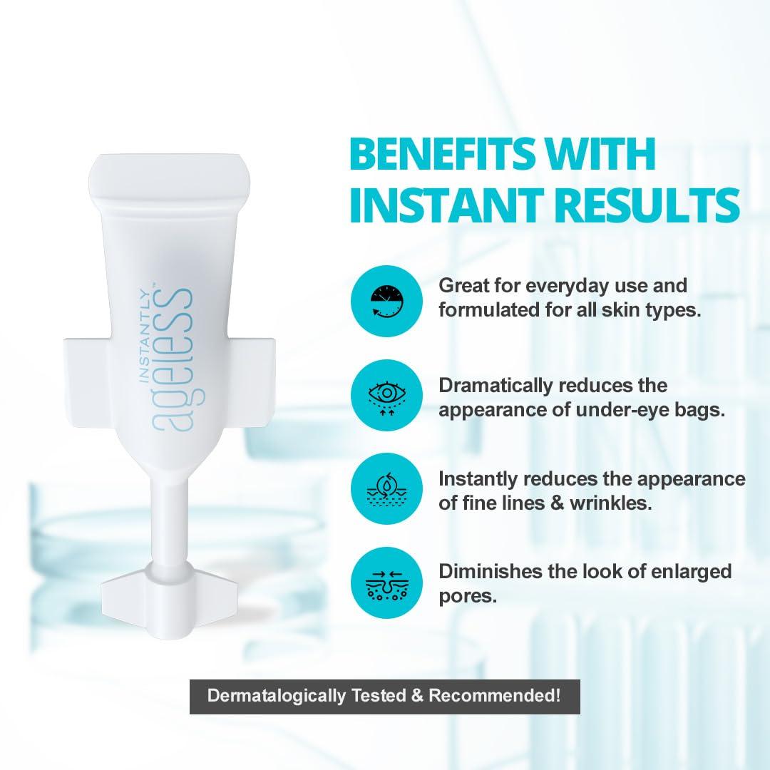 Jeunesse Global Instantly Ageless - Anti Wrinkle 5 Vials (.6mL Each)