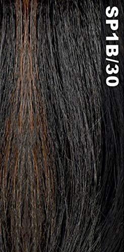 VANESSA Vanessa Vixen Collection Premium Human Hair Luxurious Wig Medium Length Straight Style with Bang Full Cap Soft Touch & Renowned - HH AVEE (SP1B/30)