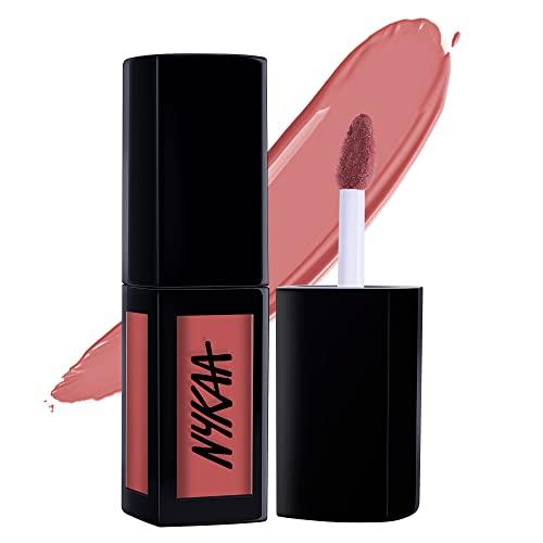 NYKAA Nykaa Cosmetics Matte to Last Transfer Proof Liquid Lipstick - Lip Makeup with Intense Color Payoff - Long Lasting Lip Product - 01 Bombae - 0.16 oz