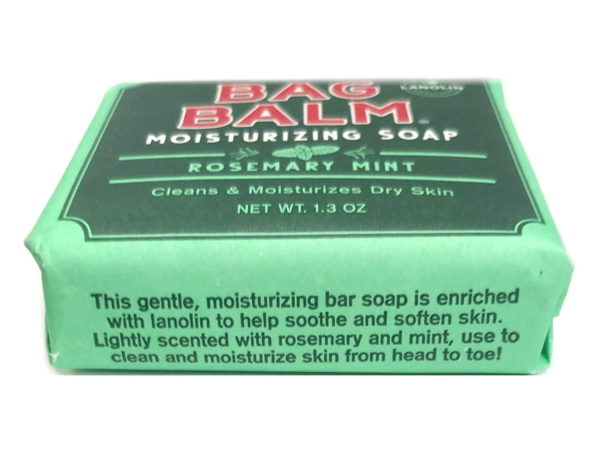 Bag Balm Bag Balm Moisturizing Soap Mini 1.3 Ounce Rosemary Mint (3)