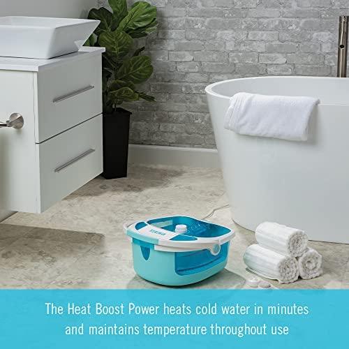 Homedics HoMedics Shower Bliss Foot Spa, Shower Massage Water Jets, Pedicure Center with 3 Attachments, Toe-Touch Control, FB-625H