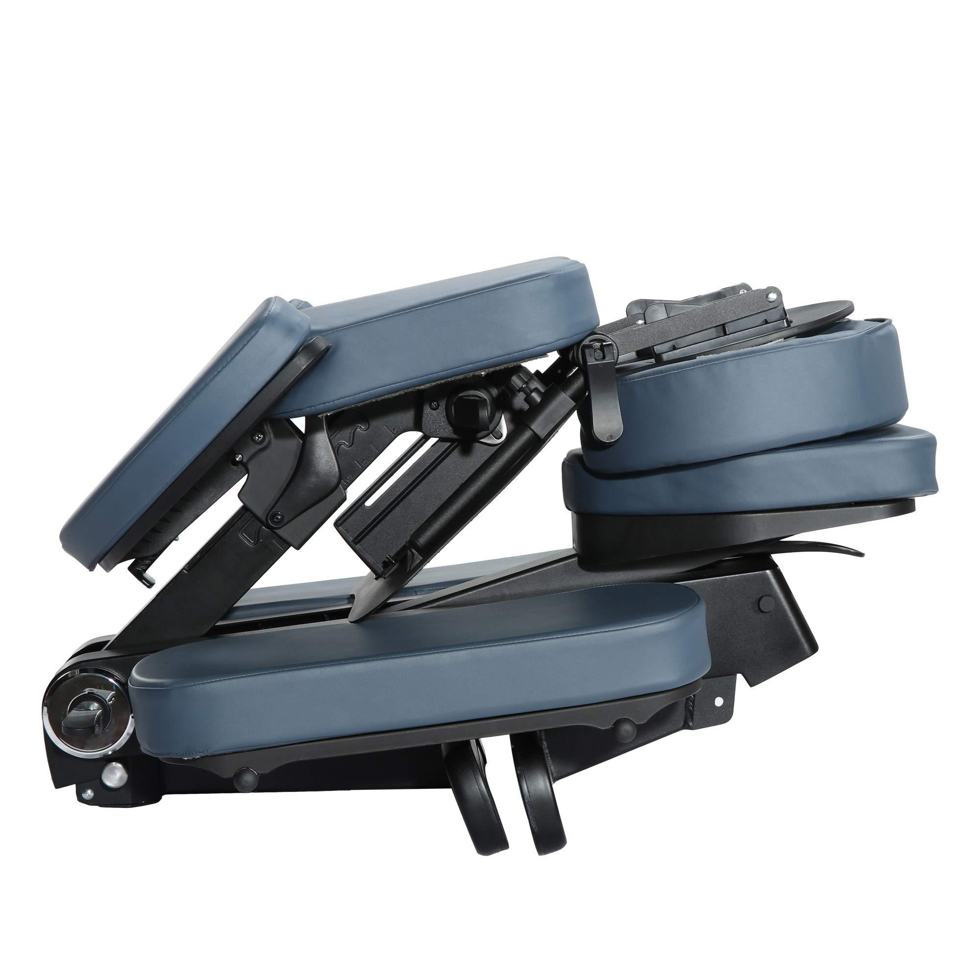 Master Massage Master Massage Gymlane Adjustable Portable Chair Ergonomic Design with 2-Inch Foam, Heavy-Duty Supports Up to 600 lbs