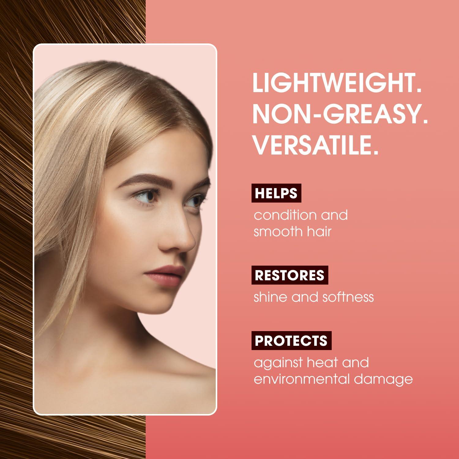 one 'n only one \'n only Argan Oil Hair Treatment - Hair Oil Smoothes and Strengthens Dry Damaged Hair, Eliminates Frizz, Creates Brilliant Shines, Non-Greasy Formula, 3.4 Fl. Oz